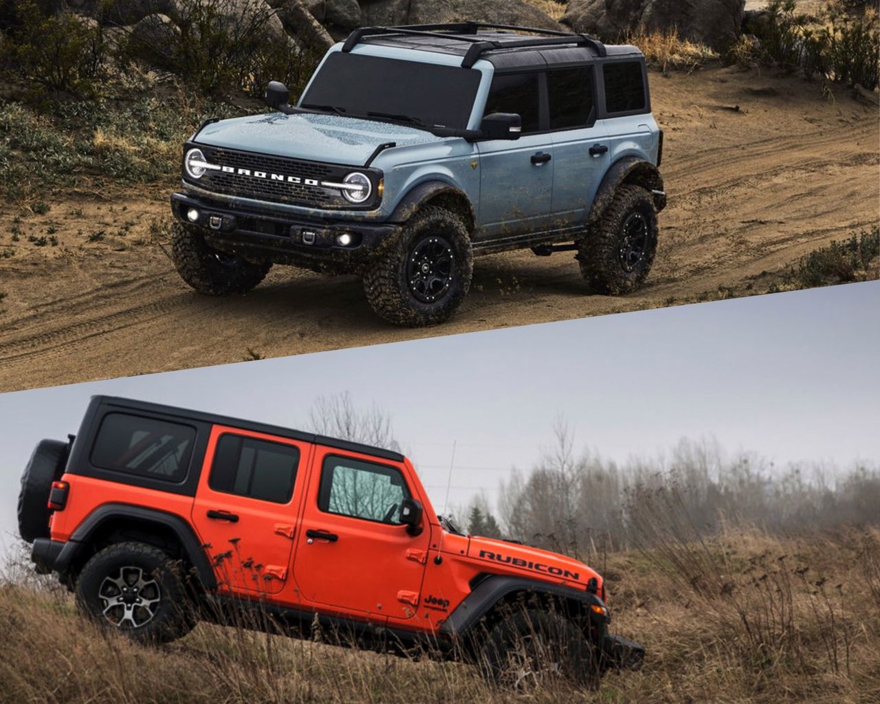 Starcie tytanów na papierze: Ford Bronco vs. Jeep Wrangler. Król offroadu ma się czego bać