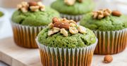 Te zielone muffinki zrobisz w 2 minuty. Idealne do popołudniowej kawy