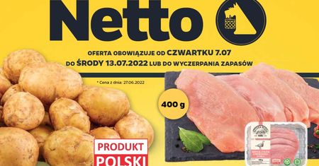 Netto nowa gazetka 7.07-13.07. Promocje w Netto od czwartku 7 lipca