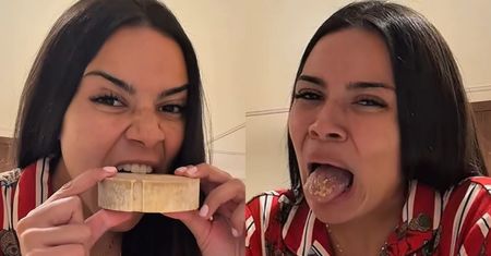 Lexy Chaplin zajada się JEDZENIEM DLA KONI! "Ogólnie bardzo słodkie" (WIDEO)