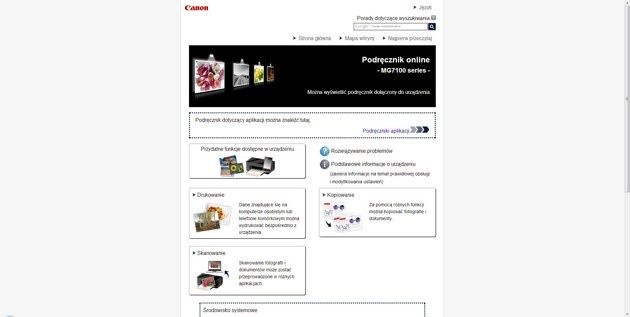 Canon PIXMA MG 7150 - instrukcja