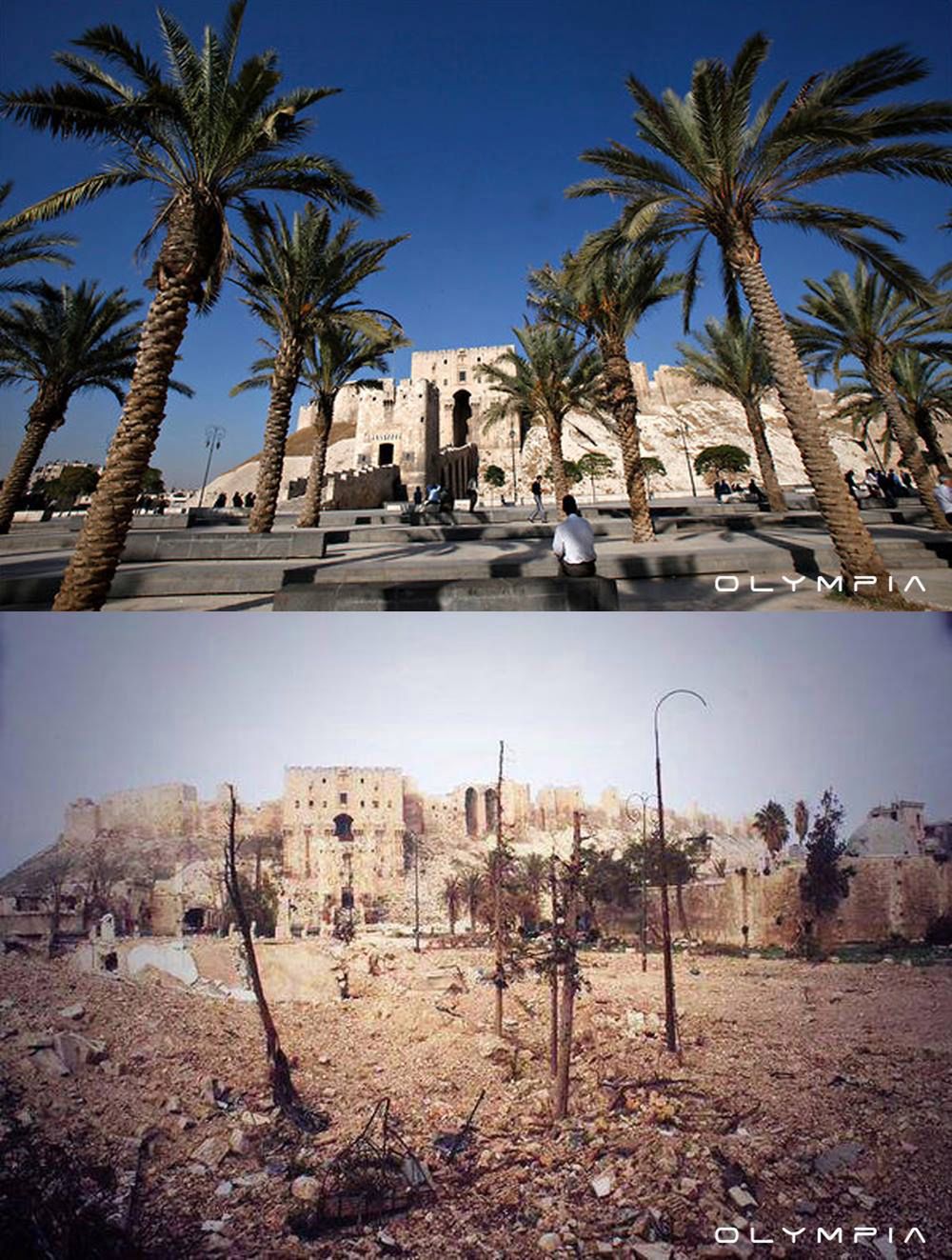Syria przed i po wojnie - przerażające zdjęcia ukazujące zniszczenia i dramat mieszkańców 4