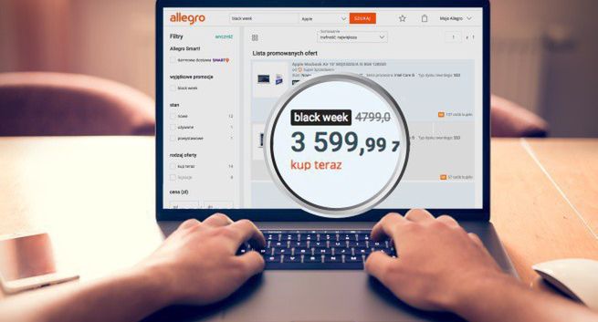 Allegro: Black Week z 400 tys. ofert