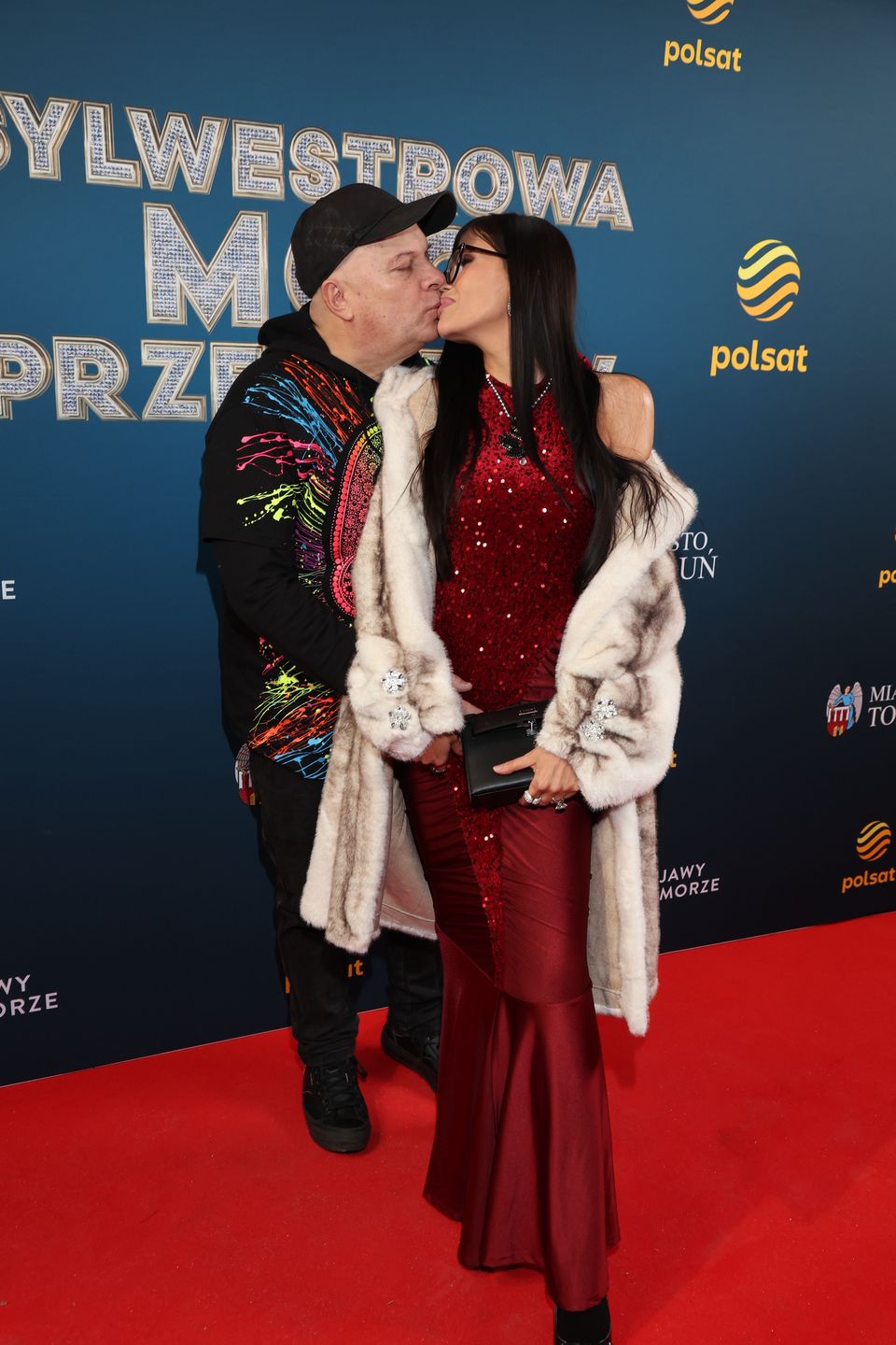 Krzysztof Skiba z żoną