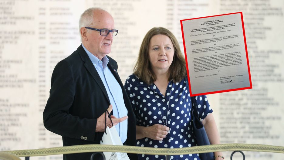 Krzysztof Czabański i Joanna Lichocka