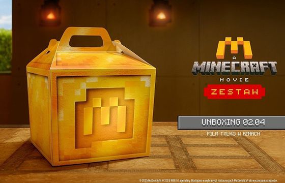McDonald’s partnerem „Minecraft: Film”