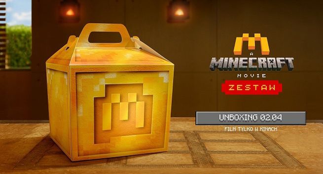 McDonald’s partnerem „Minecraft: Film”