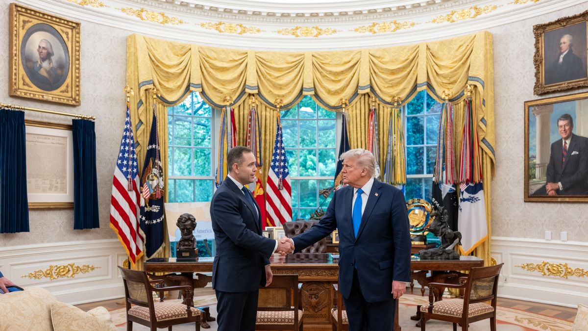 Karol Nawrocki w Białym Domu