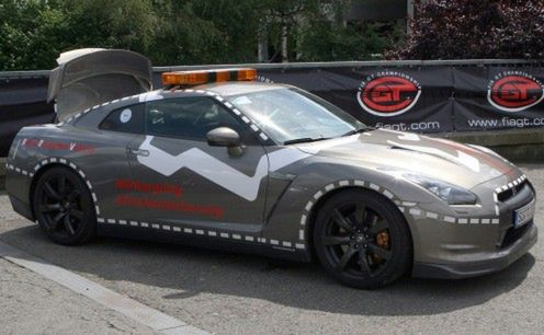 Nissan GT-R najszybszym wozem strażackim na świecie