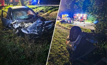 Nocny wypadek na DK91. Dwie osoby nie żyją