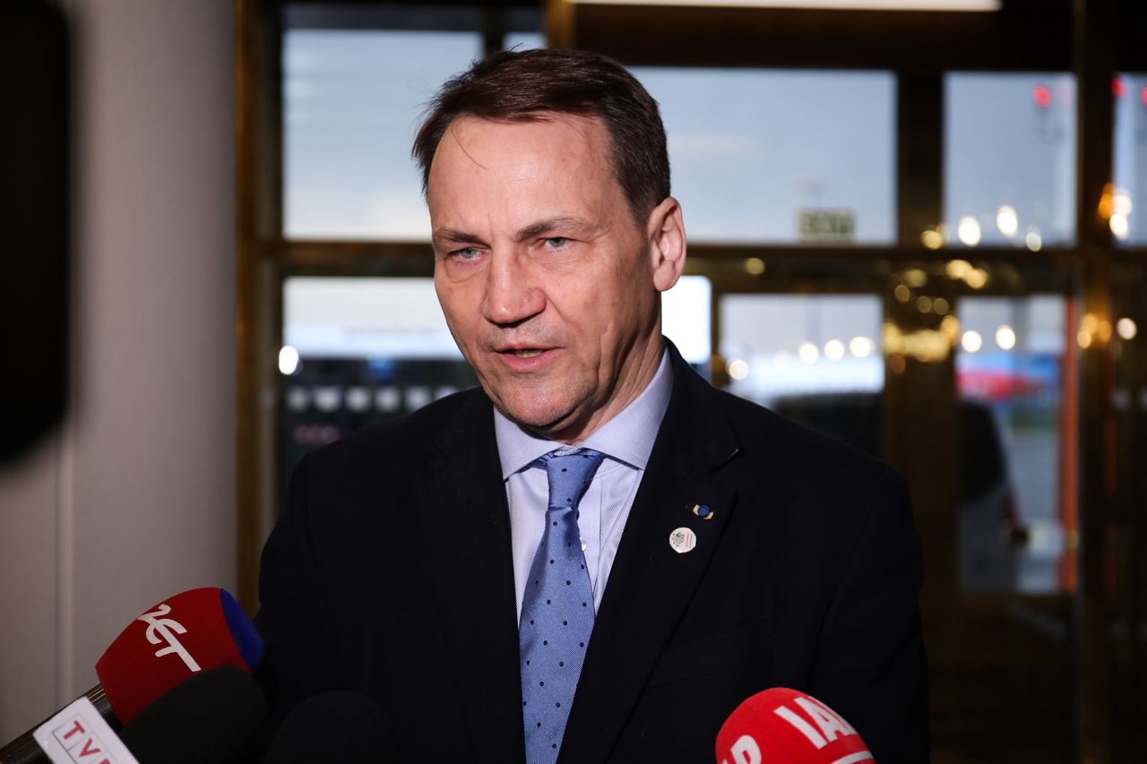 Minister spraw zagranicznych Radosław Sikorski