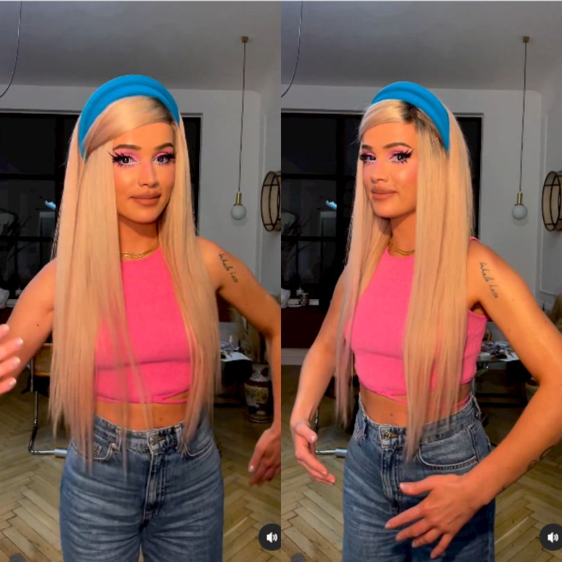 Maffashion pozuje wystylizowana na Barbie
