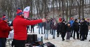 Gniezno: Morsowanie dla WOŚP. Licytacje, sauna i gorąca atmosfera nad Jeziorem Winiary