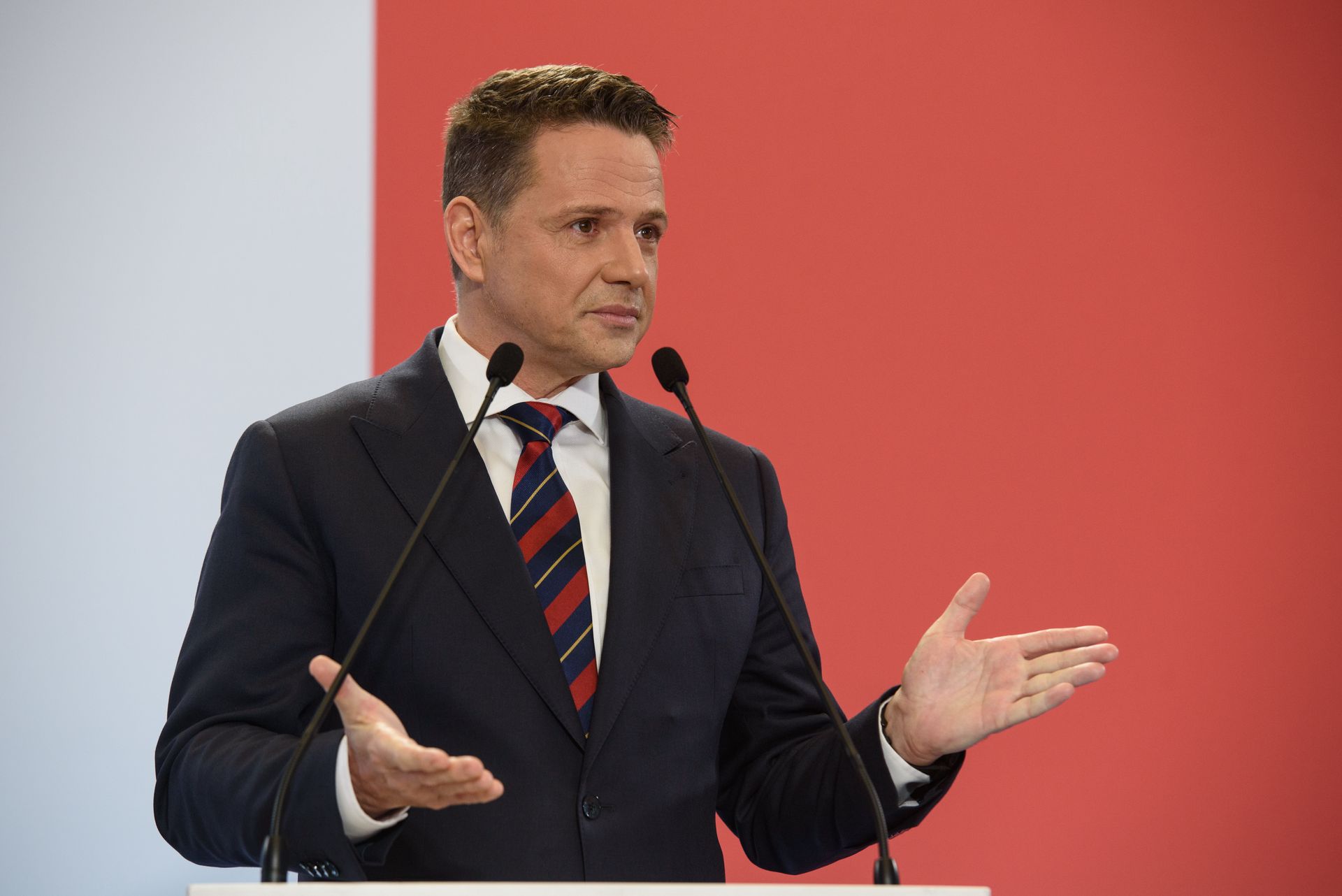 "Trzaskowski przesadził". W Olsztynie są zawiedzeni słowami kandydata