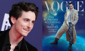 Kontrowersje wokół "galaktycznej" okładki "Vogue'a" z Timothée Chalametem: "Prima aprilis było W KWIETNIU" (FOTO)