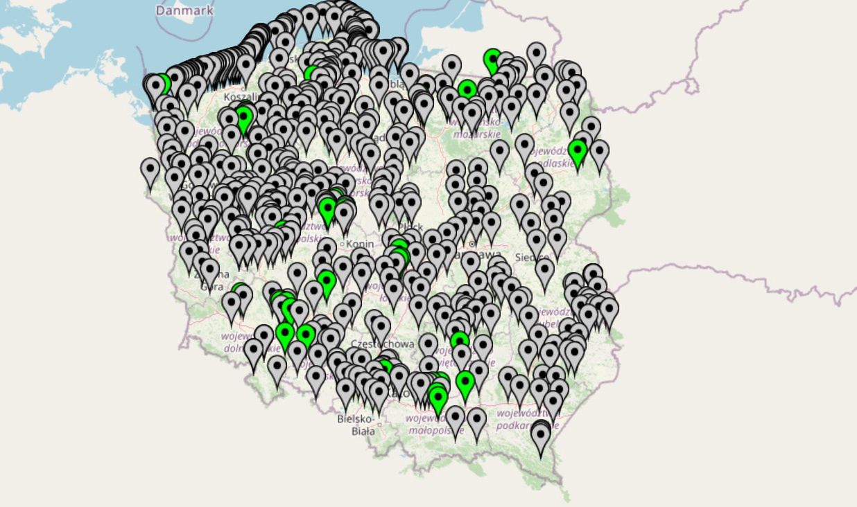 W Polsce jest ich prawie 700. Tak gęsto nie było nigdy