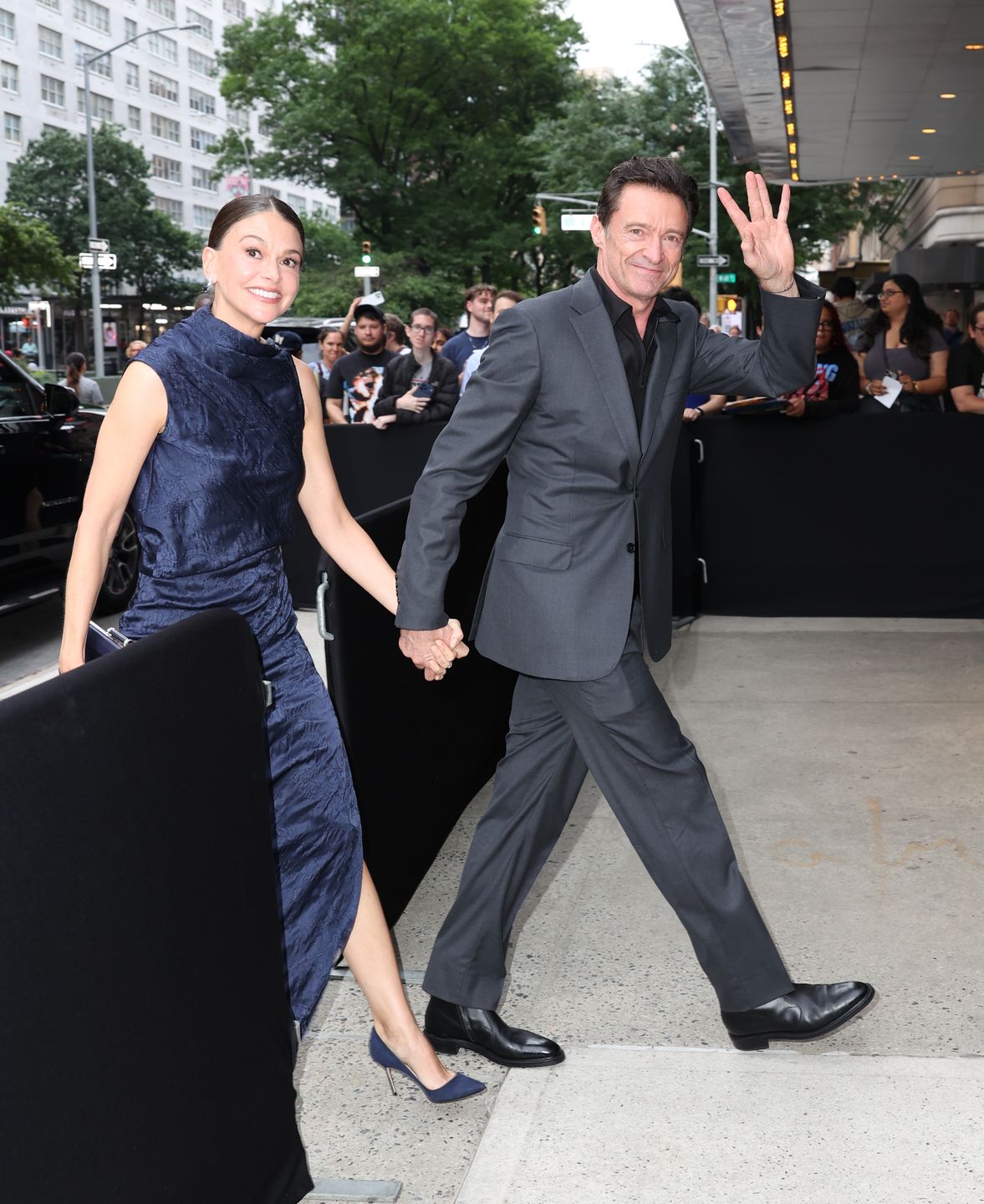 Hugh Jackman i Sutton Foster