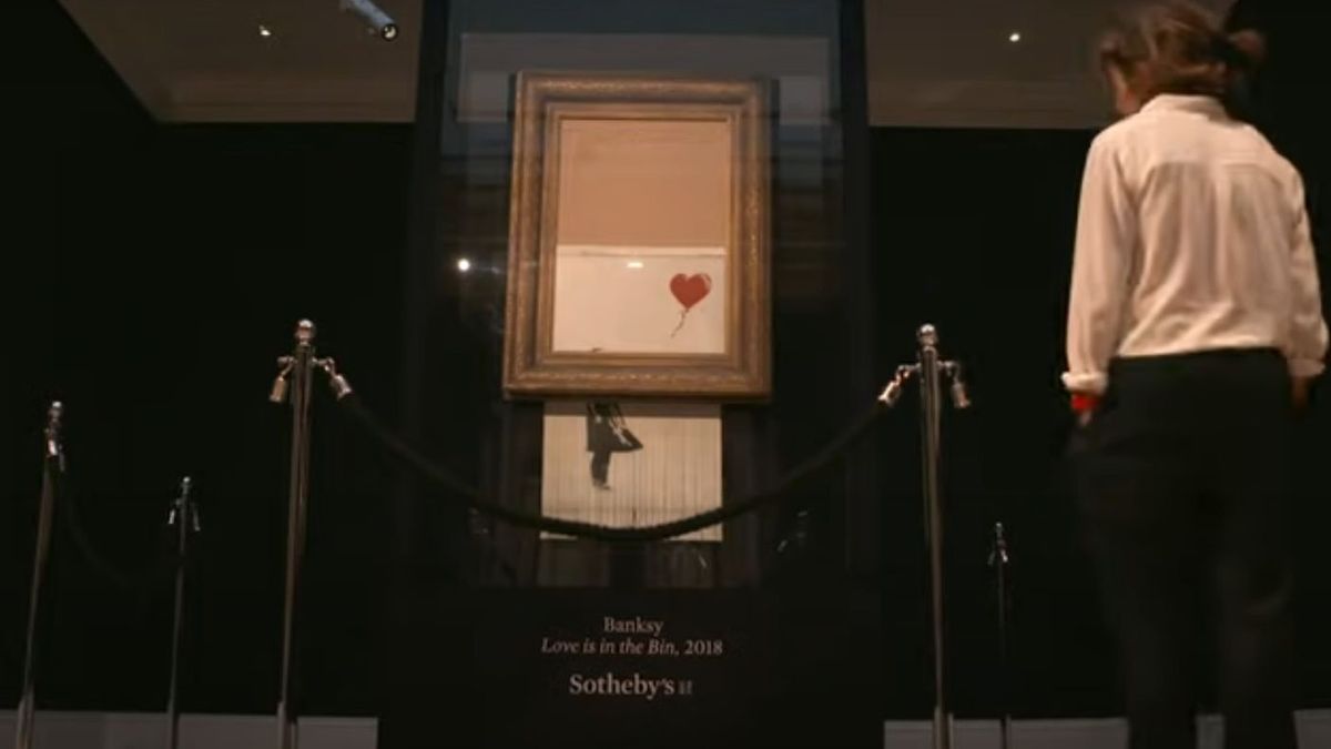 Ten obraz Banksy'ego ustanowił nowy rekord