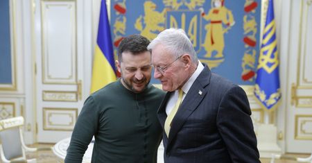 Zełenski o rozmowie z Kelloggiem: Dobra dyskusja