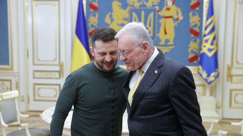 Zełenski o rozmowie z Kelloggiem: „Dobra dyskusja” 