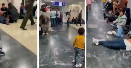 "Migranci kupują namioty w Mińsku". Dziennikarz pokazuje nagrania