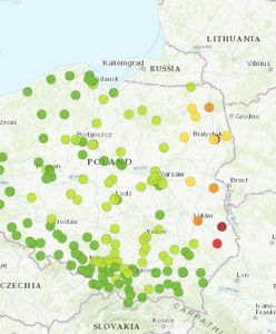 Zaskakujące dane ze wschodniej Polski. GIOŚ o przyczynie