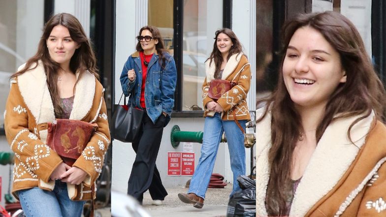 Suri Cruise spaceruje z mamą po Manhattanie