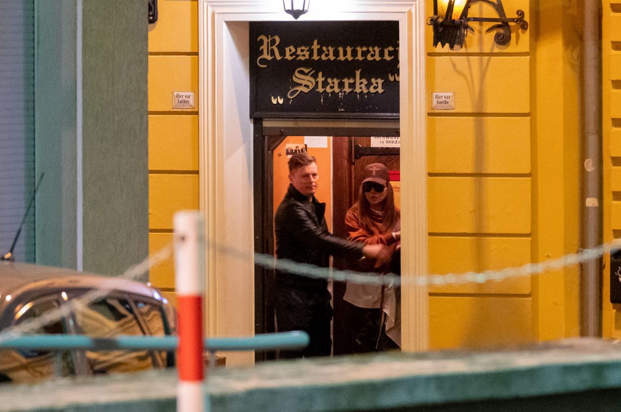 Romantyczna kolacja Edyty Górniak i Rafała Brzozowskiego w Opolu