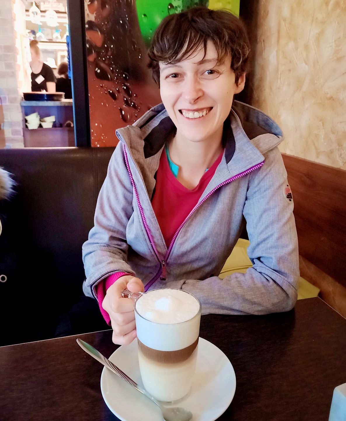 Karina szczegółowo relacjonowała swoją wizytę w Warszawie