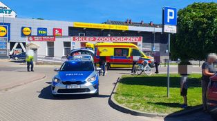 Szczecinek: Wypadek pod Lidlem. Młoda kobieta potrącona na pasach