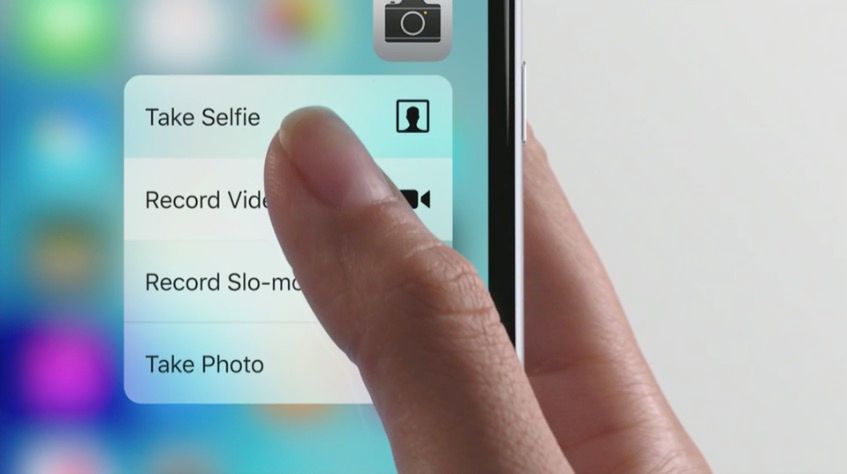iPhone 6s i 6s Plus z technologią 3D Touch oficjalnie 6