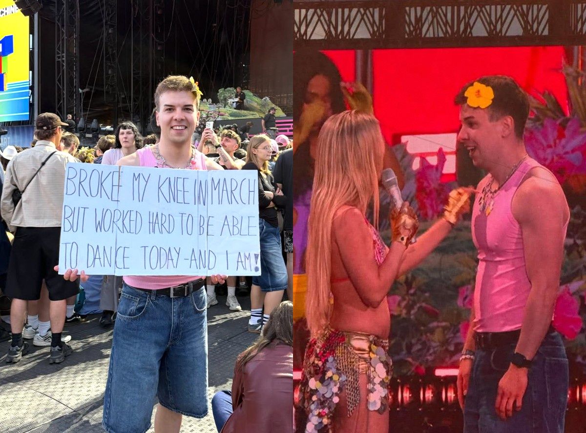 Left-wing councillor from Konin danced with Zara Larsson at Open'er Festival