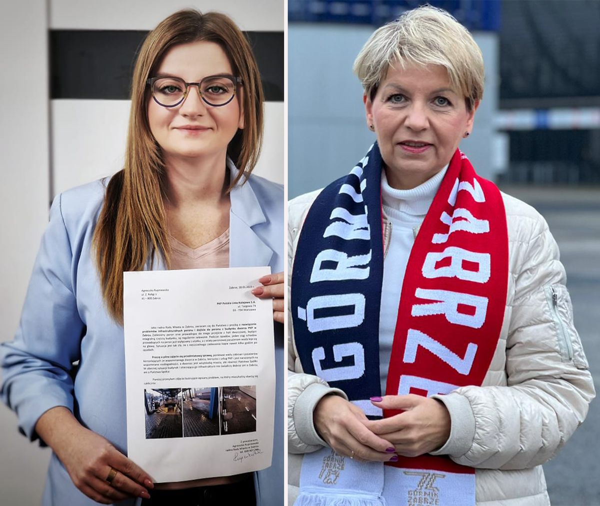 W sondażach przed wyborami Agnieszka Rupniewska (z lewej)  mogłaby liczyć na 17,5 proc. głosów. Alina Nowak na 9,7 proc. 