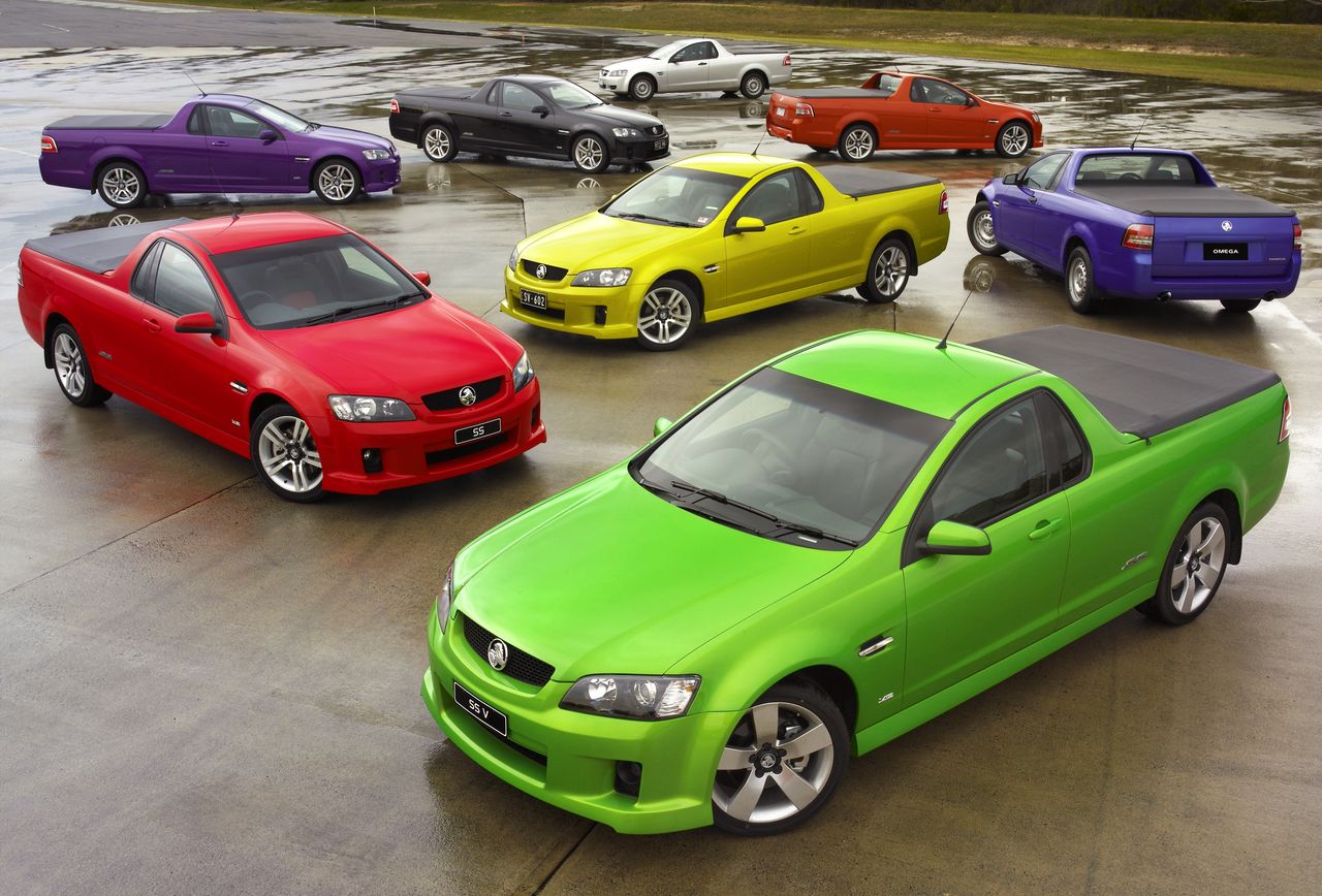Australijski Holden jest znany na świecie głównie z produkcji UTE.