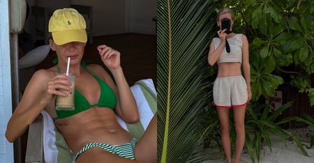 Edyta Pazura pręży umięśniony brzuch na rajskich wakacjach (FOTO)
