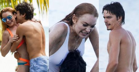 Rosyjski narzeczony Lindsay Lohan próbował ją udusić?! "CHCIAŁEŚ MNIE ZABIĆ, TO KONIEC!"