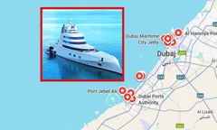 Super jacht oligarchy niszczeje w Dubaju. Jest wart 200 mln dolarów