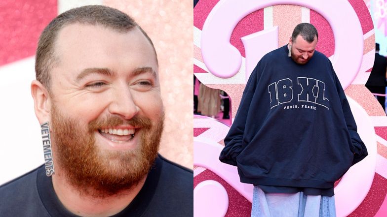 Sam Smith wyśmiany za stylizację z premiery "Barbie"