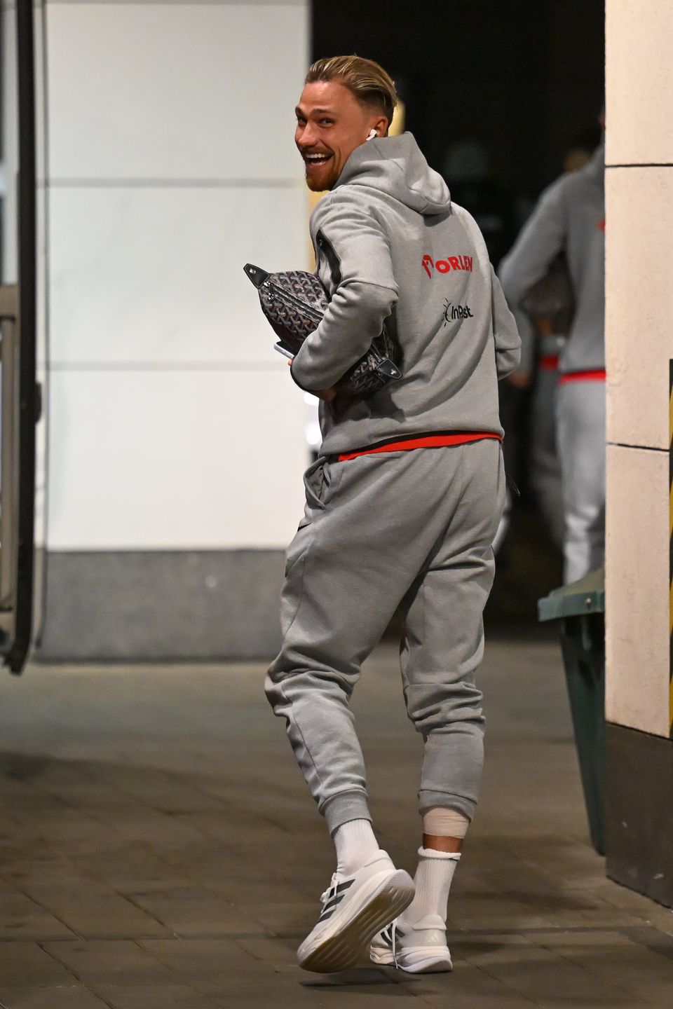 Piłkarze po meczu z Litwą