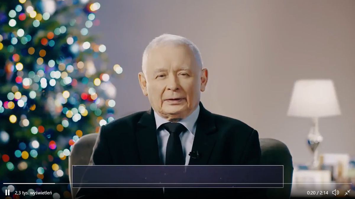 Nie tylko Jarosław Kaczyński złożył Polakom świąteczne życzenia