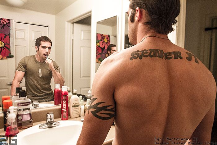 Prawdziwa osobowość wojskowych w lustrzanych odbiciach 14