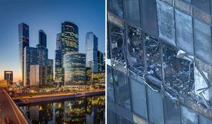 Moskwa znowu zaatakowana. Dron uderzył w IQ-quarter