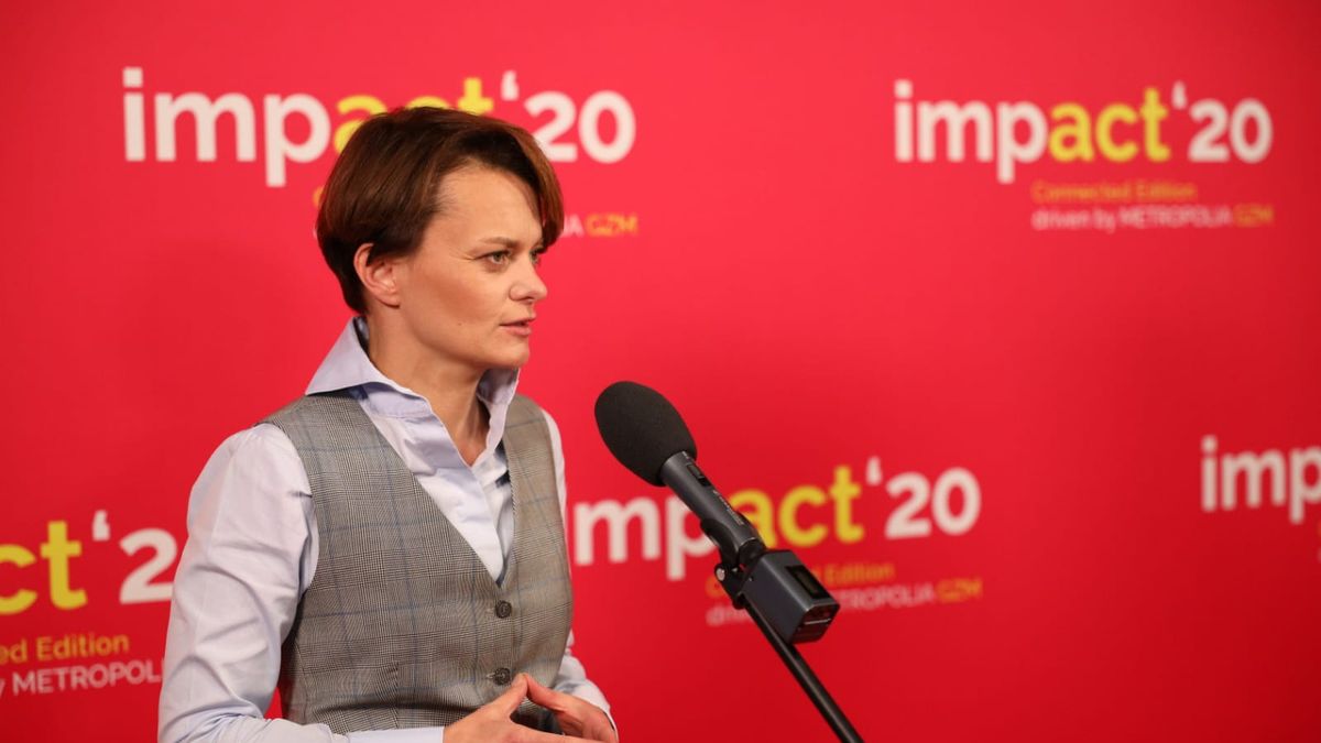 Jadwiga Emilewicz, podczas Impact'20, zdradziła szczegóły doczytacze Krajowego Planu Odbudowy.
