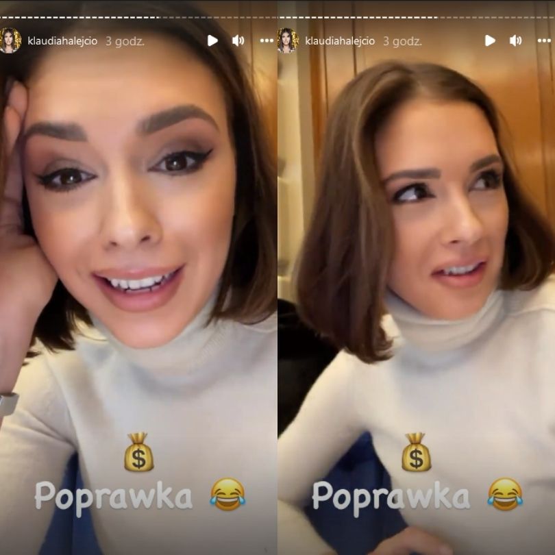Klaudia Halejcio została okradziona w Paryżu