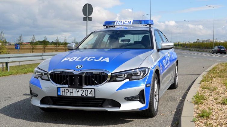 Zdarzenie z udziałem radiowozu