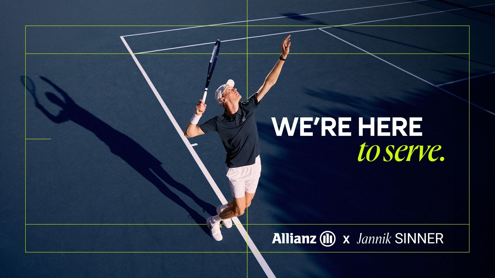 Jannik Sinner globalnym ambasadorem marki Allianz
