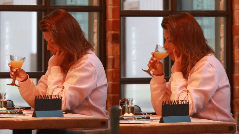 Edyta Górniak relaksuje się w domu w Zakopanem, po czym rusza w miasto