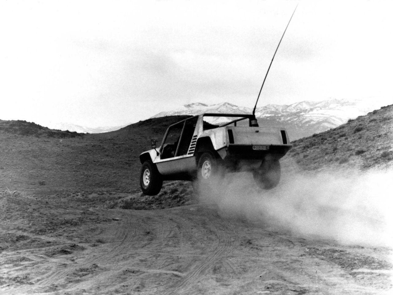 Lamborghini Cheetah podczas testów