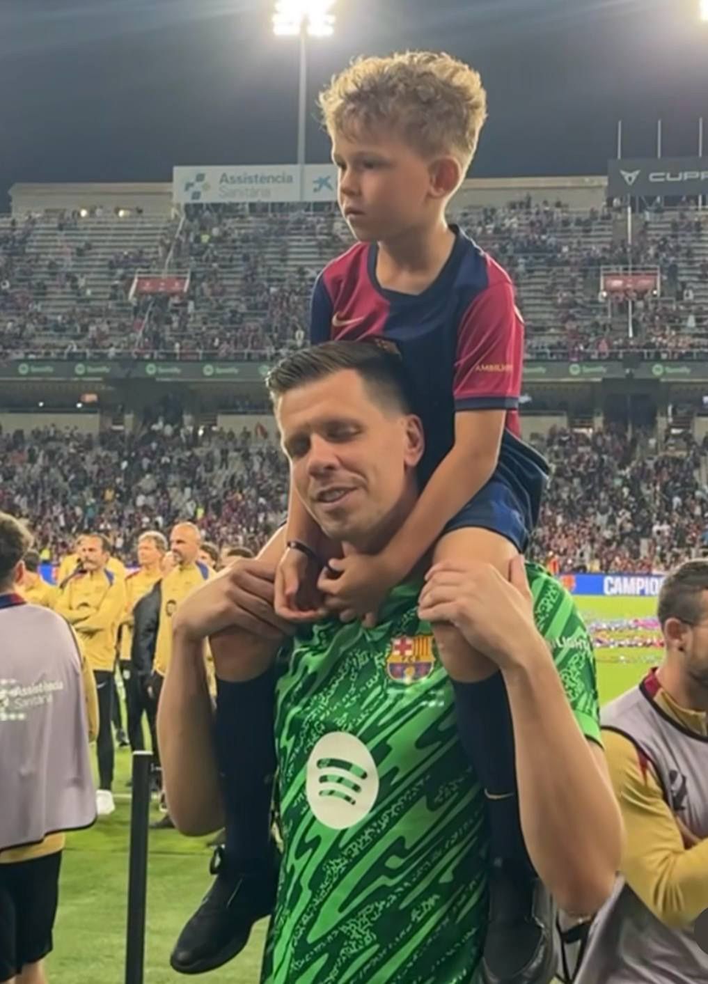 Liam i Wojtek Szczęśni 