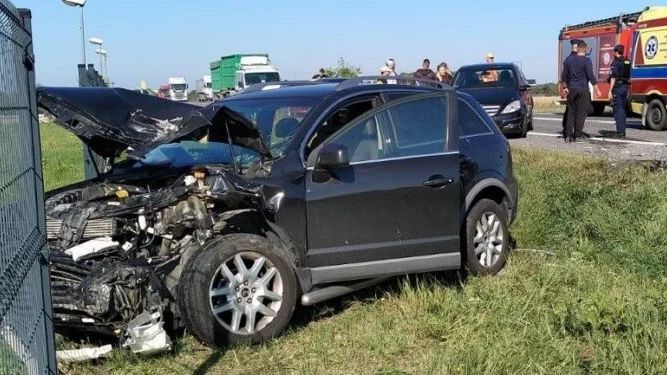 Wypadek na DK9 w Łoniowie. Droga była całkowicie zablokowana
